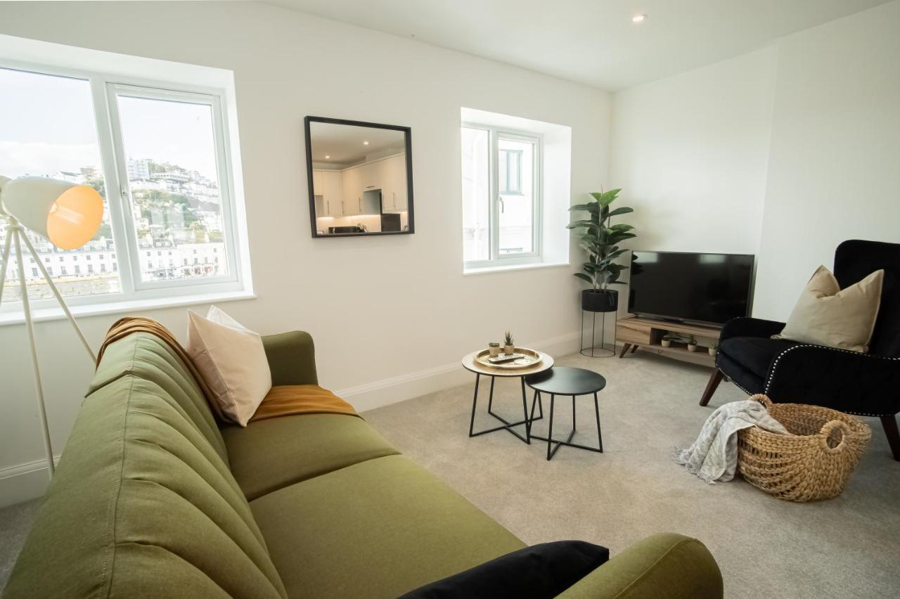 Boutique Apartments Torquay Overlooking Harbour - Near Babbacombe & Beach Exterior photo